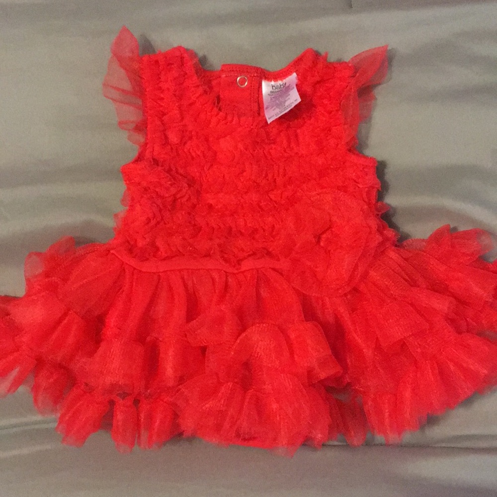 Red tutu onesie